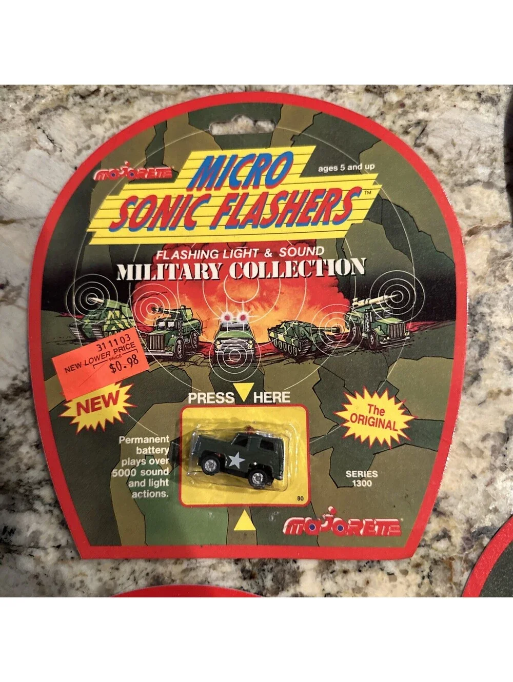 Majorette Micro Sonic Flashers Military Collection Lot Of 9 NEW + FAST SHIPPING
